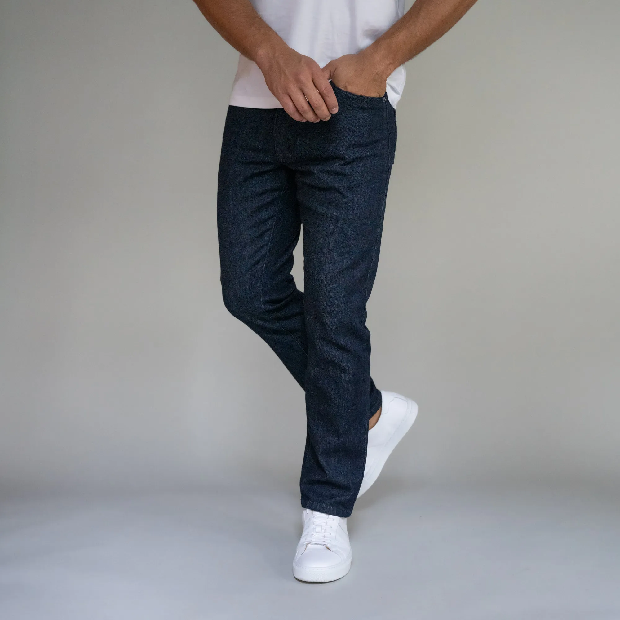 Premium Italian Denim Slim Fit - Indigo Rinse