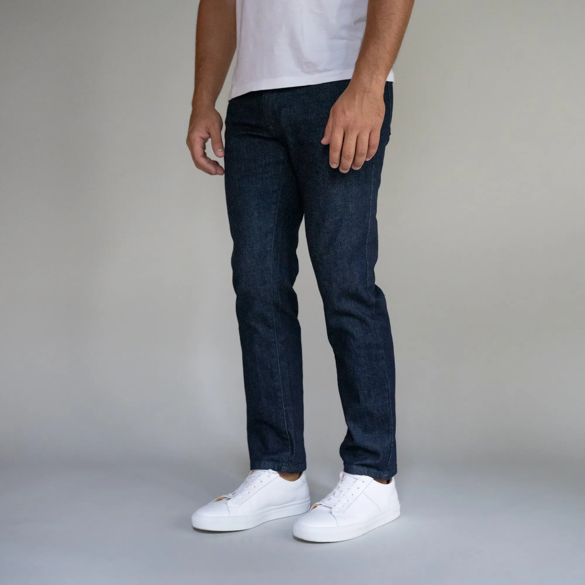 Premium Italian Denim Slim Fit - Indigo Rinse