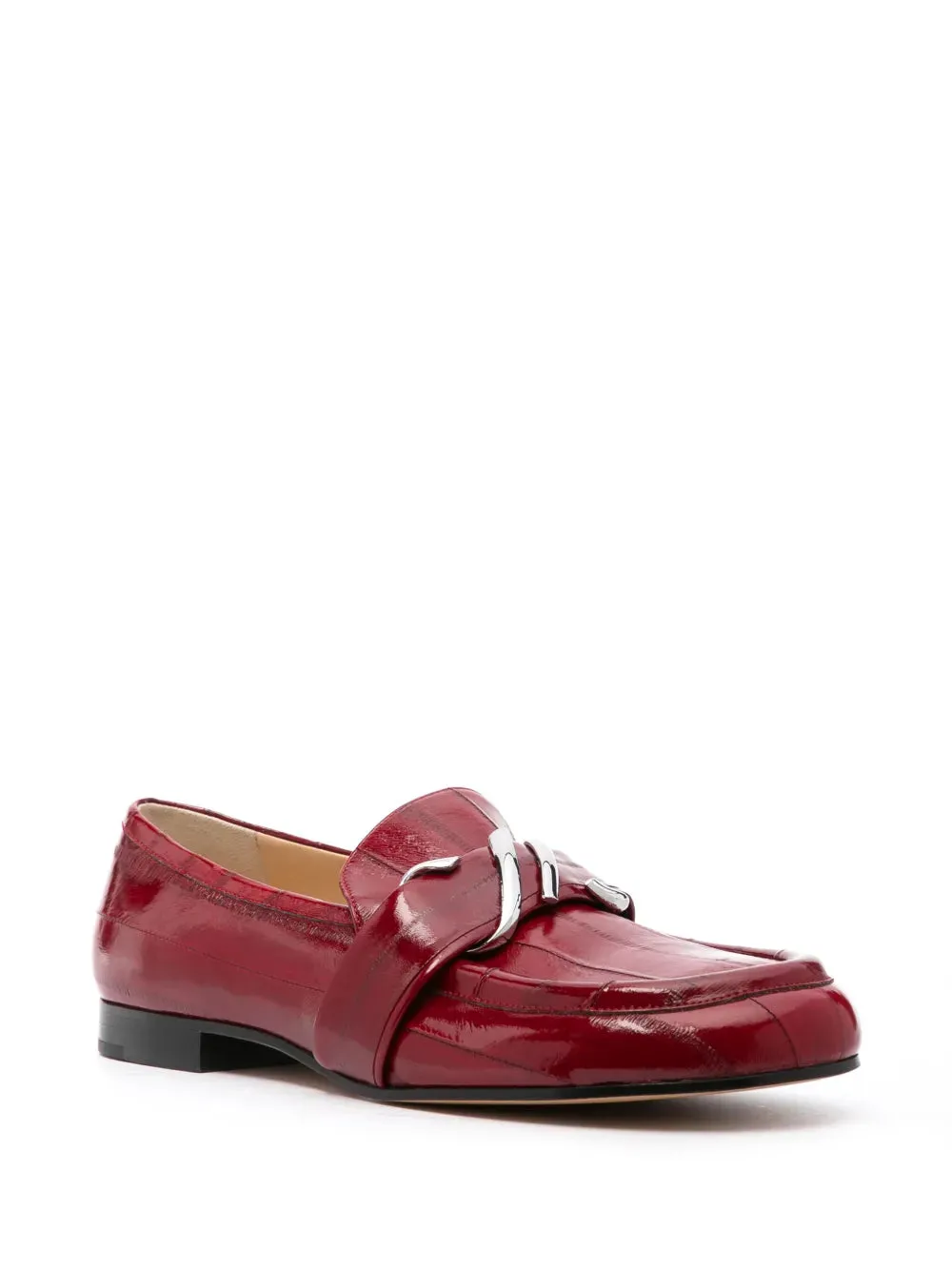 Proenza Schouler monogram plaque loafers