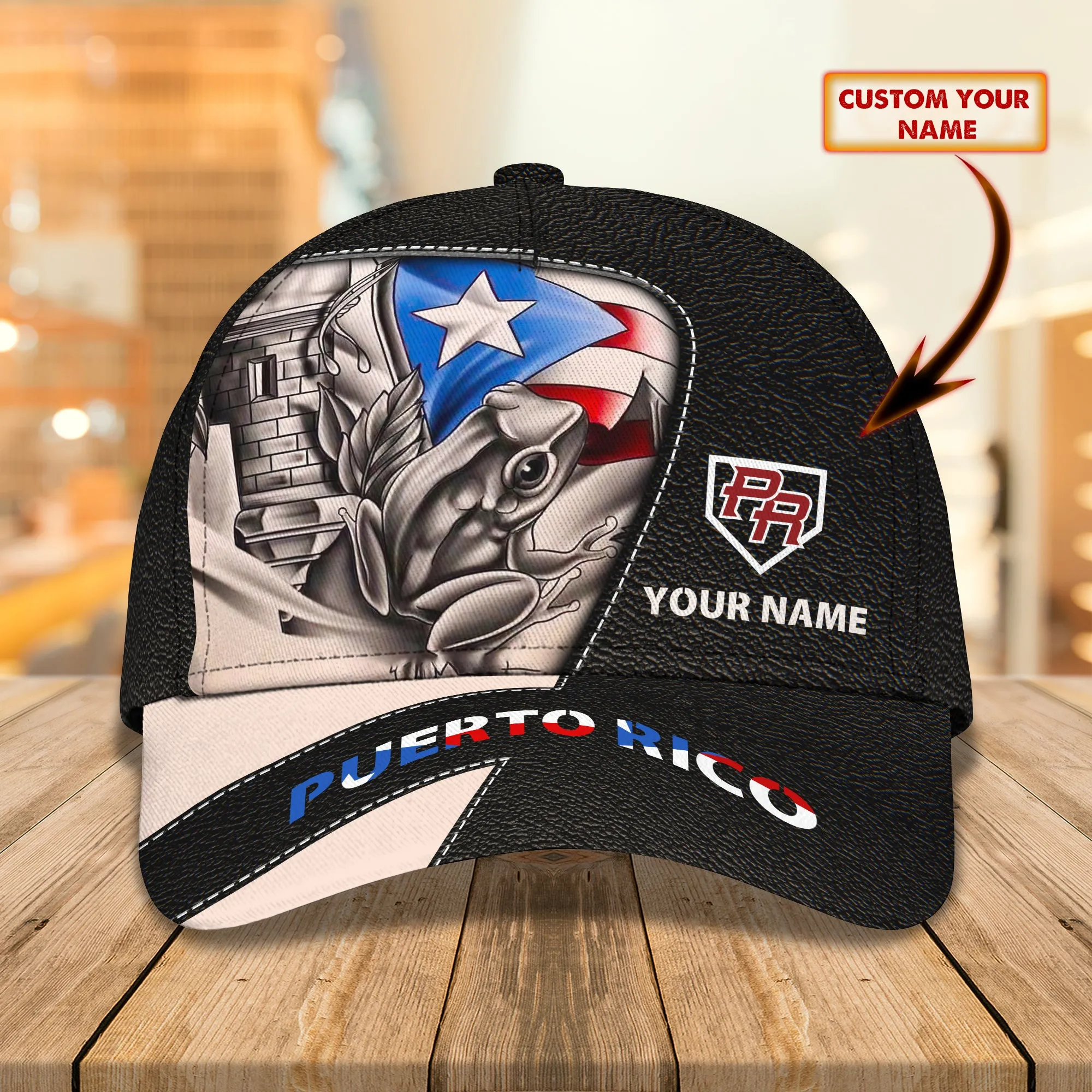Puerto Rico - Personalized Name Cap - CV98