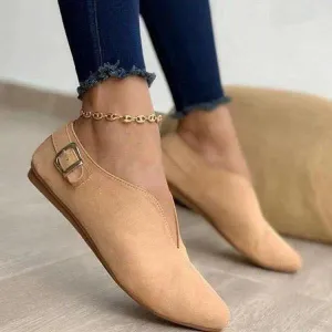Pure Color V Topline Shoes