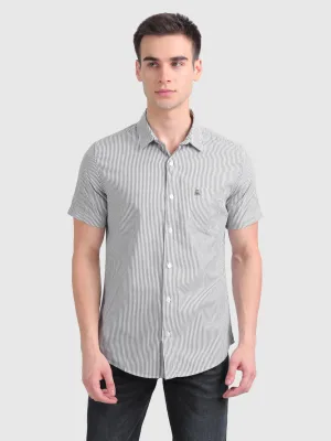 Pure Cotton Striped Oxford Shirt