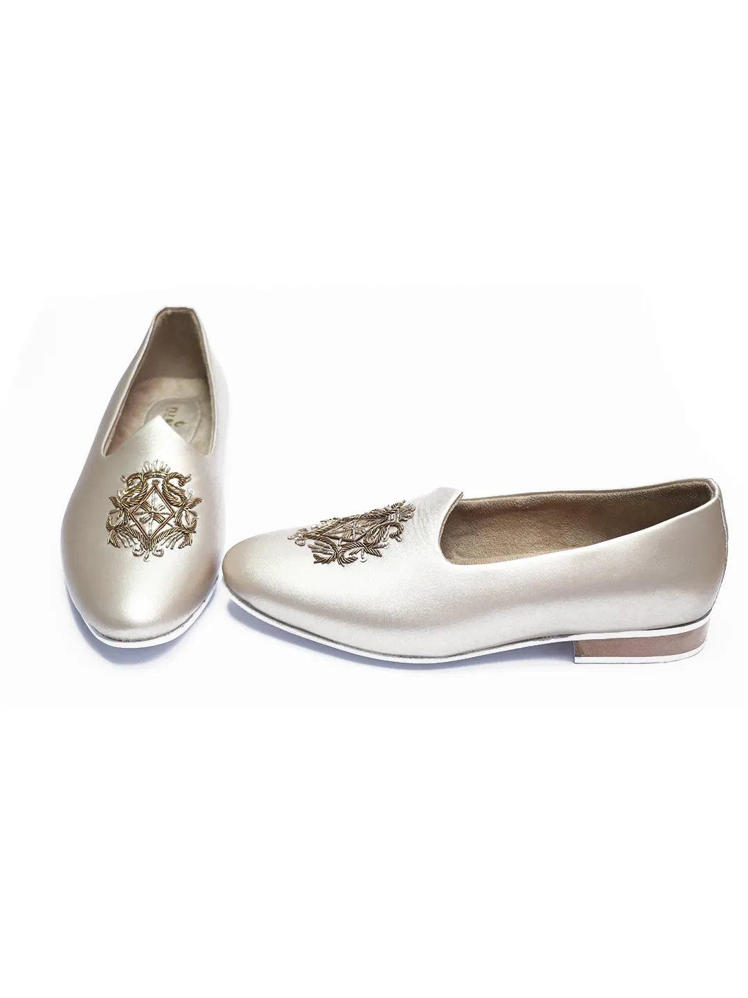 Pure Cream Occasional Wear Juttis for Men