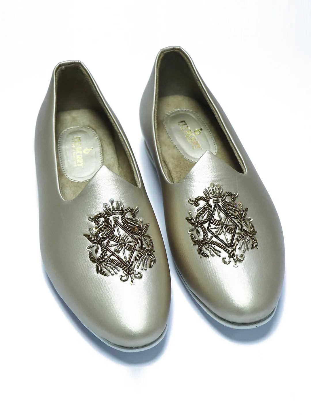 Pure Cream Occasional Wear Juttis for Men