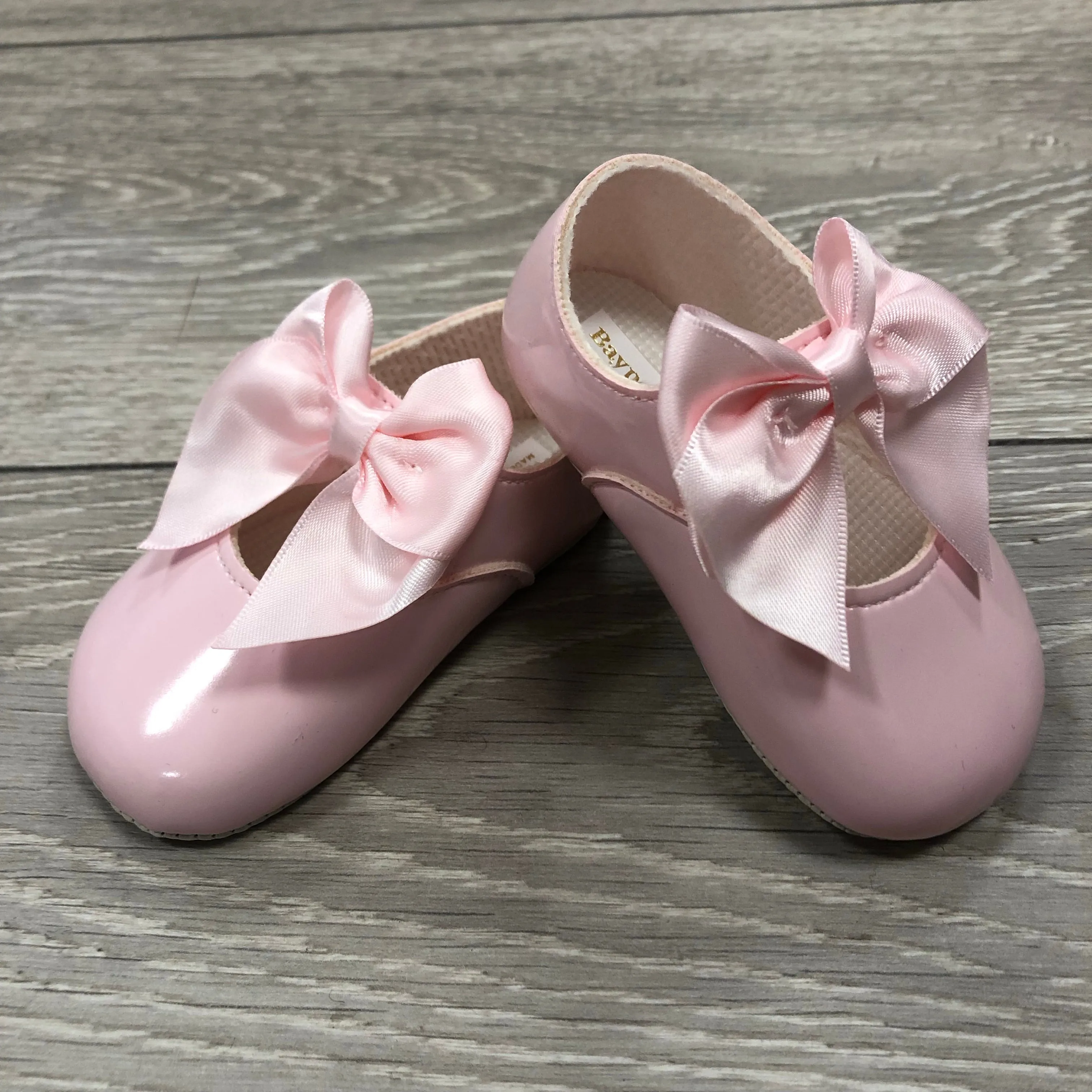 "Amelia" Soft Sole Bow Shoes