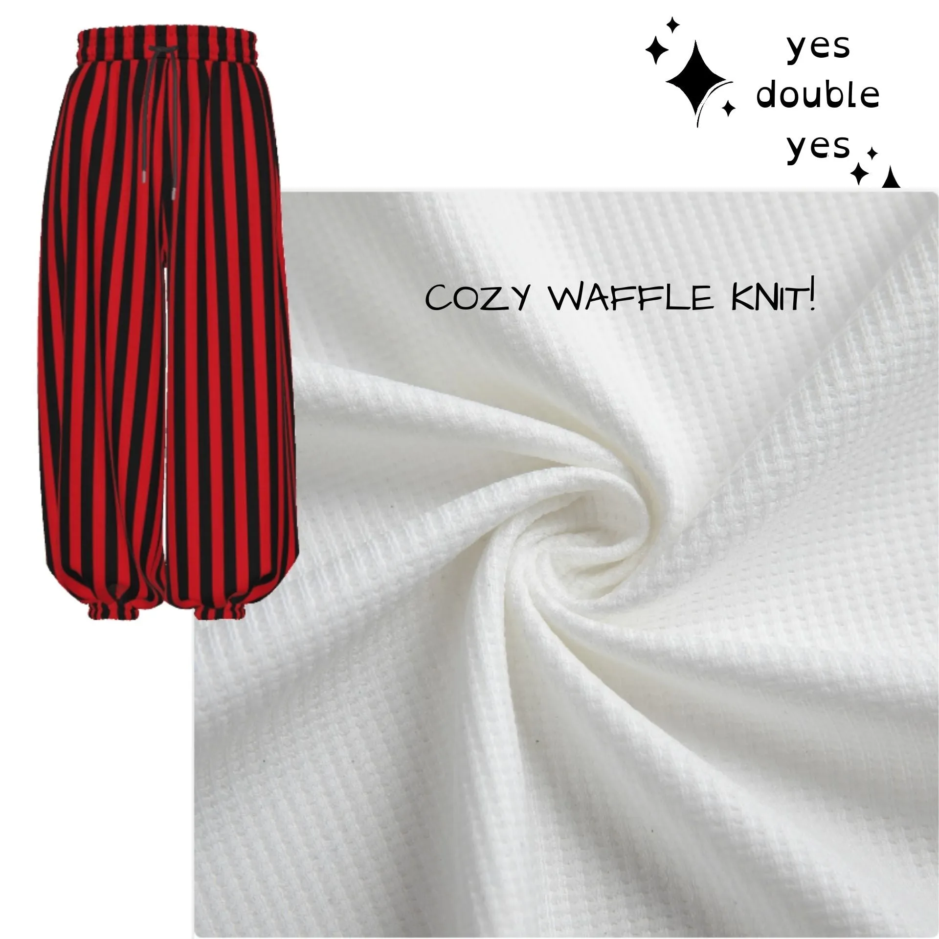 Red Black Clown Pantaloons
