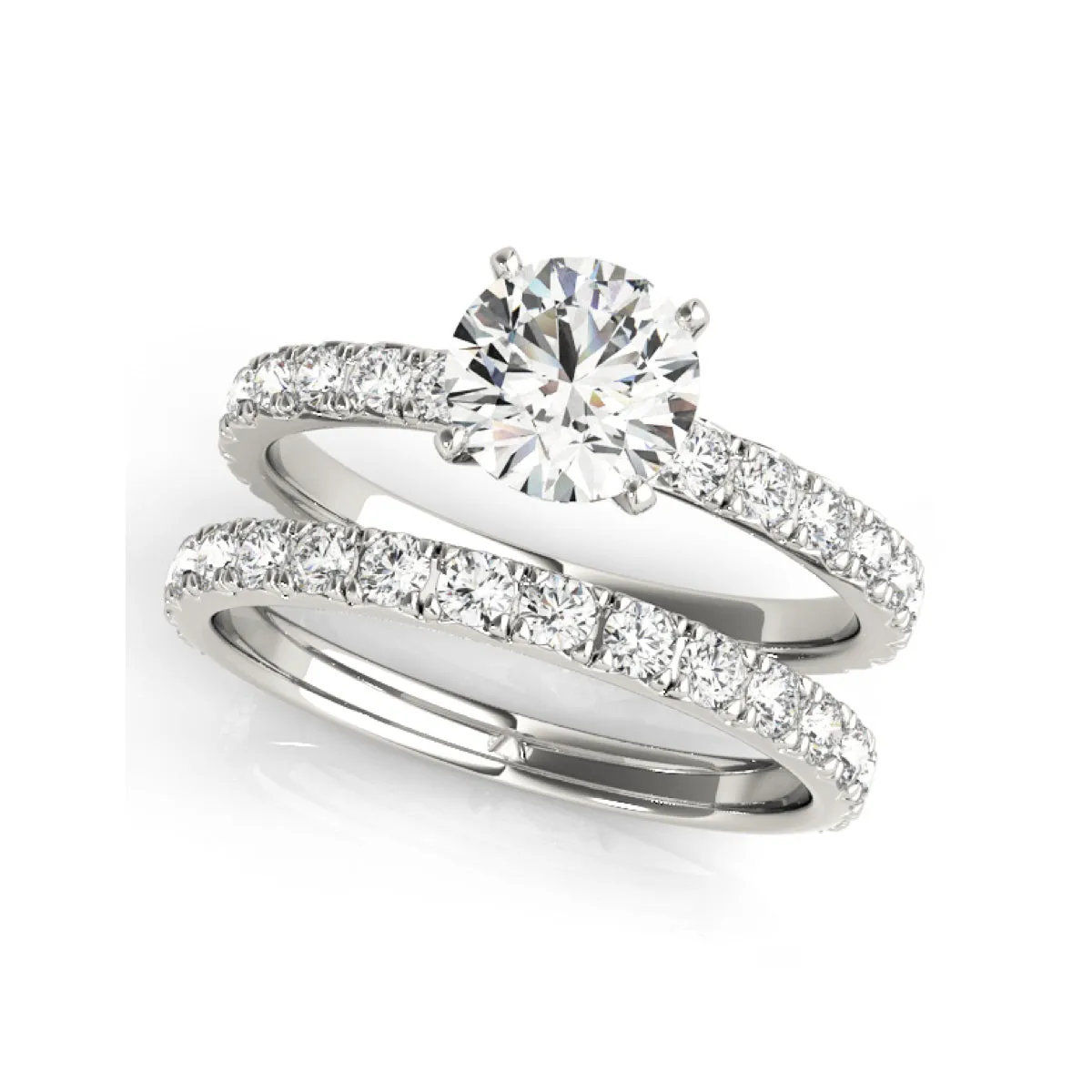 Reese Pavé Diamond Wedding Band