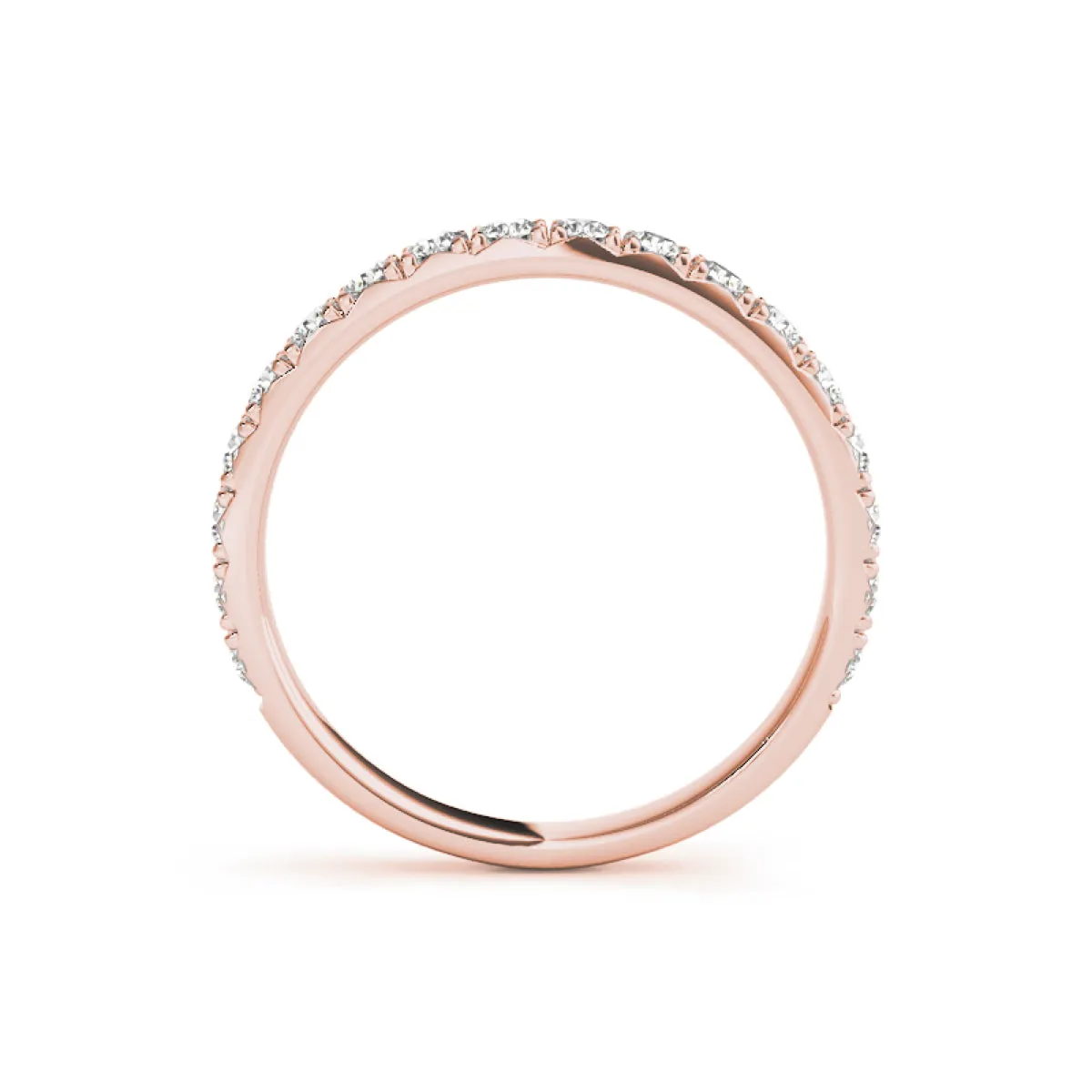 Reese Pavé Diamond Wedding Band