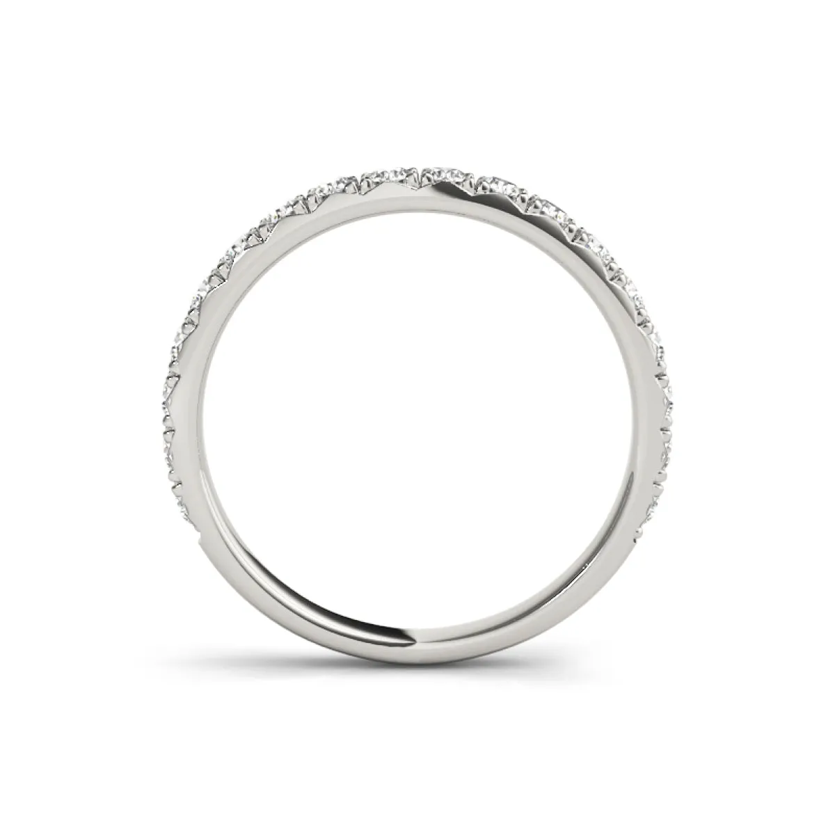 Reese Pavé Diamond Wedding Band