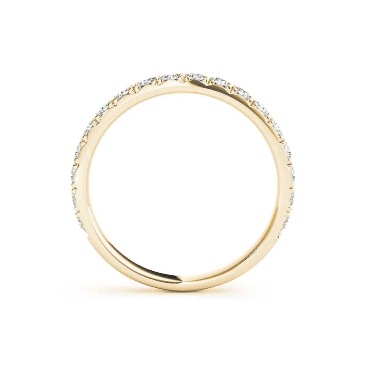 Reese Pavé Diamond Wedding Band