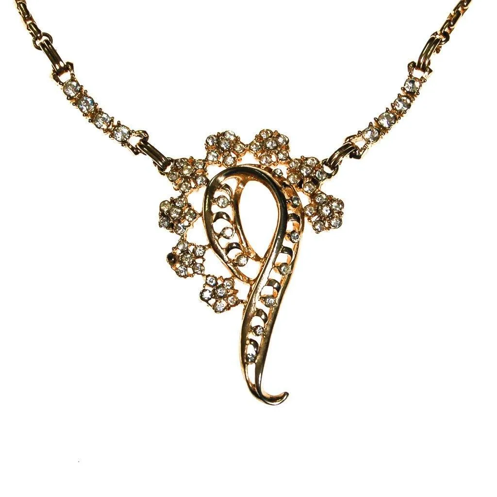 Rhinestone Statement Necklace
