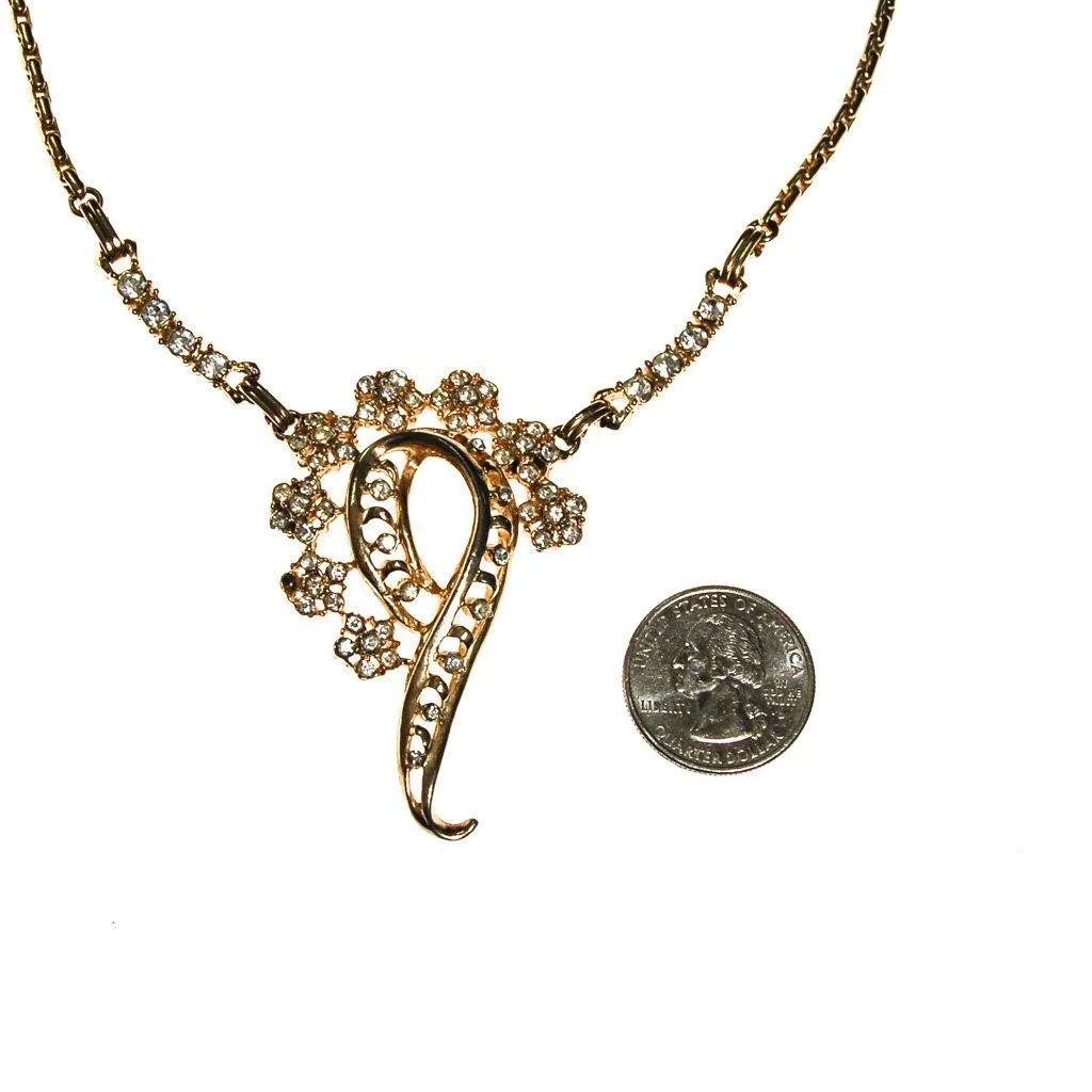 Rhinestone Statement Necklace