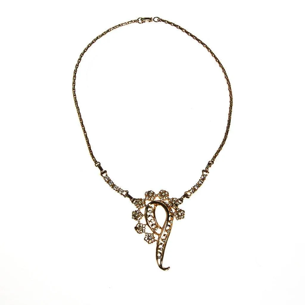 Rhinestone Statement Necklace