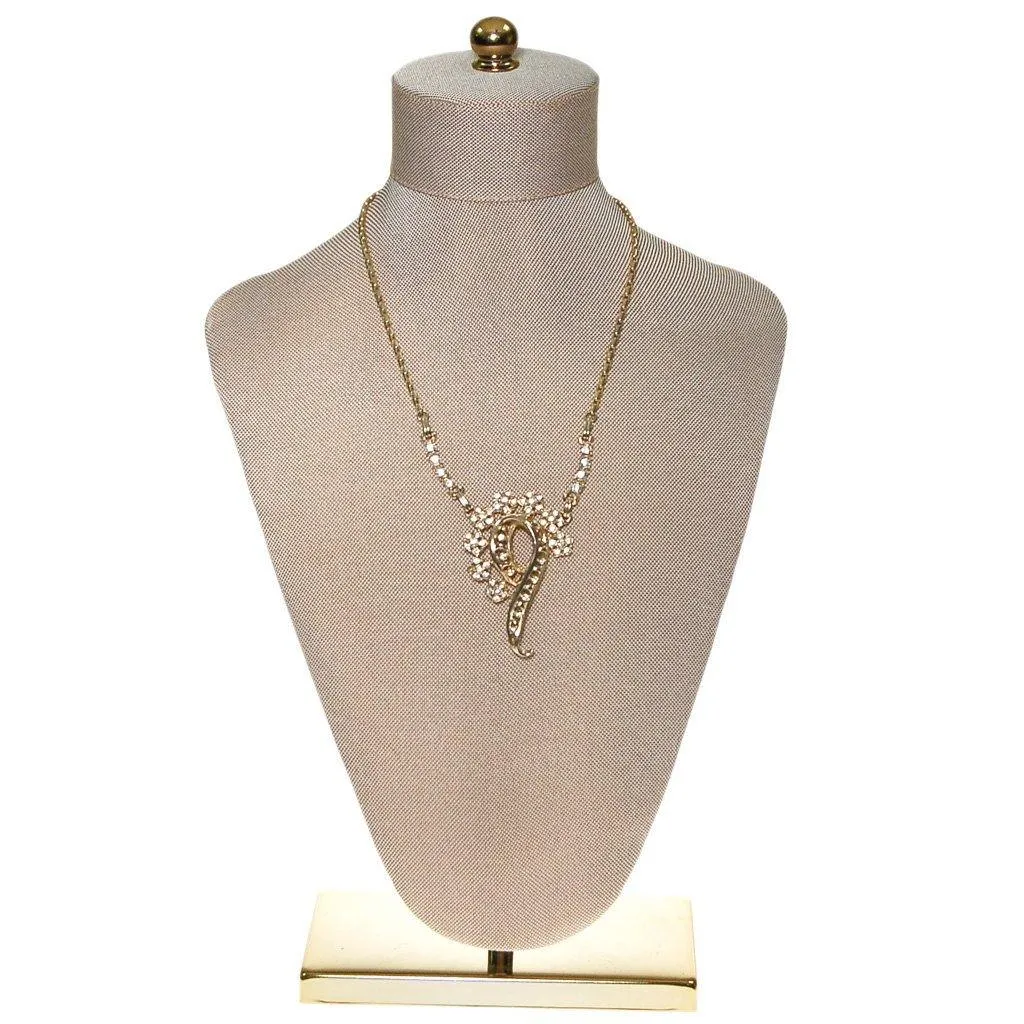 Rhinestone Statement Necklace