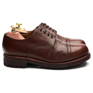 'Rhys' Brown Leather Derby UK 7 F
