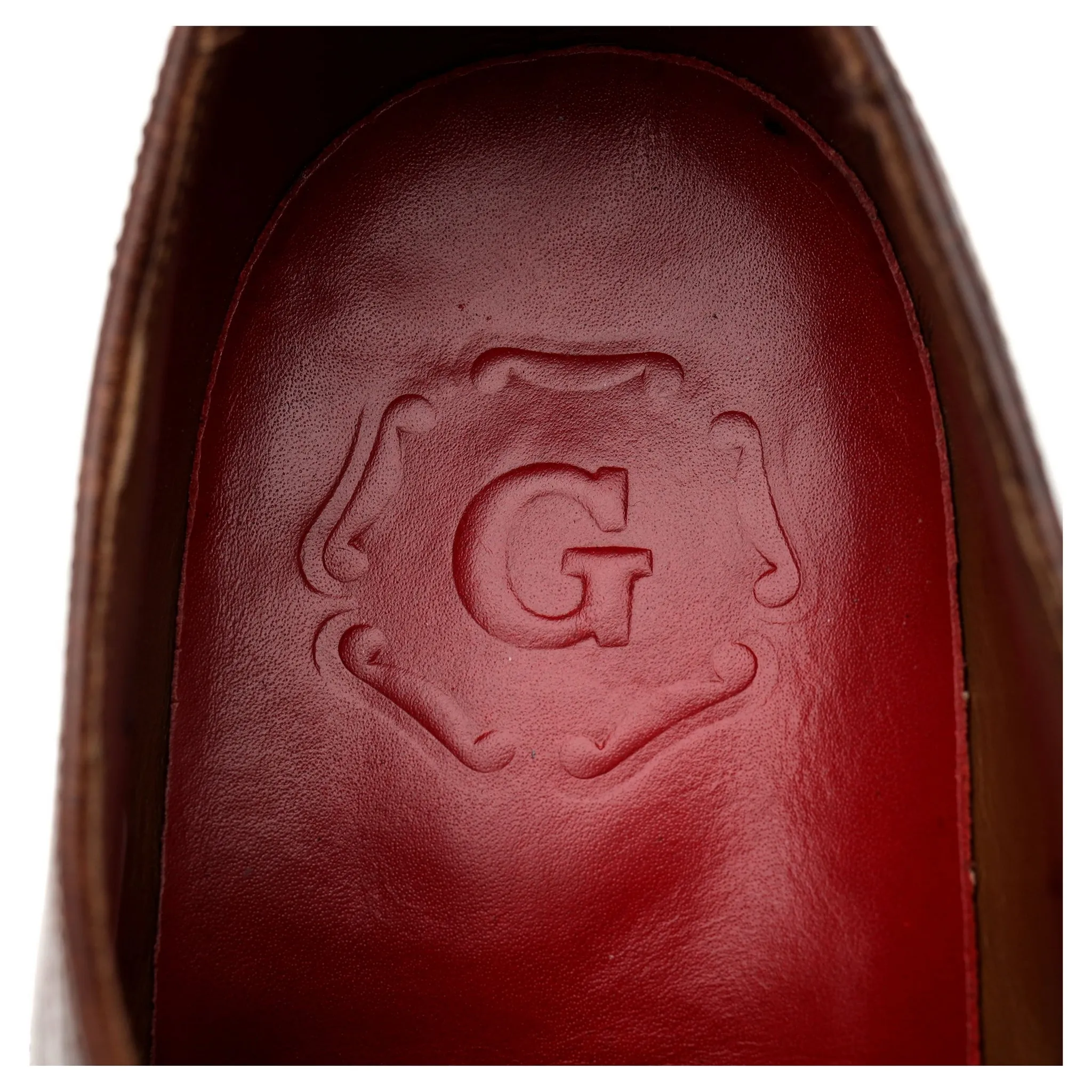 'Rhys' Brown Leather Derby UK 7 F