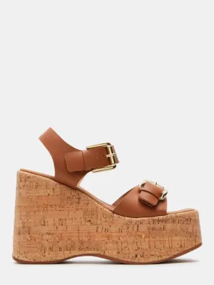 River Cognac Sandal