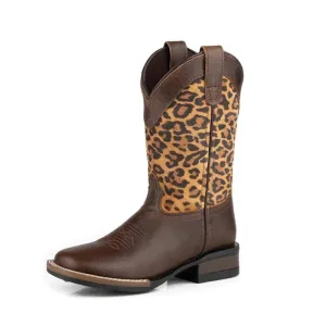 Roper Boots Big Kids Monterey Leopard