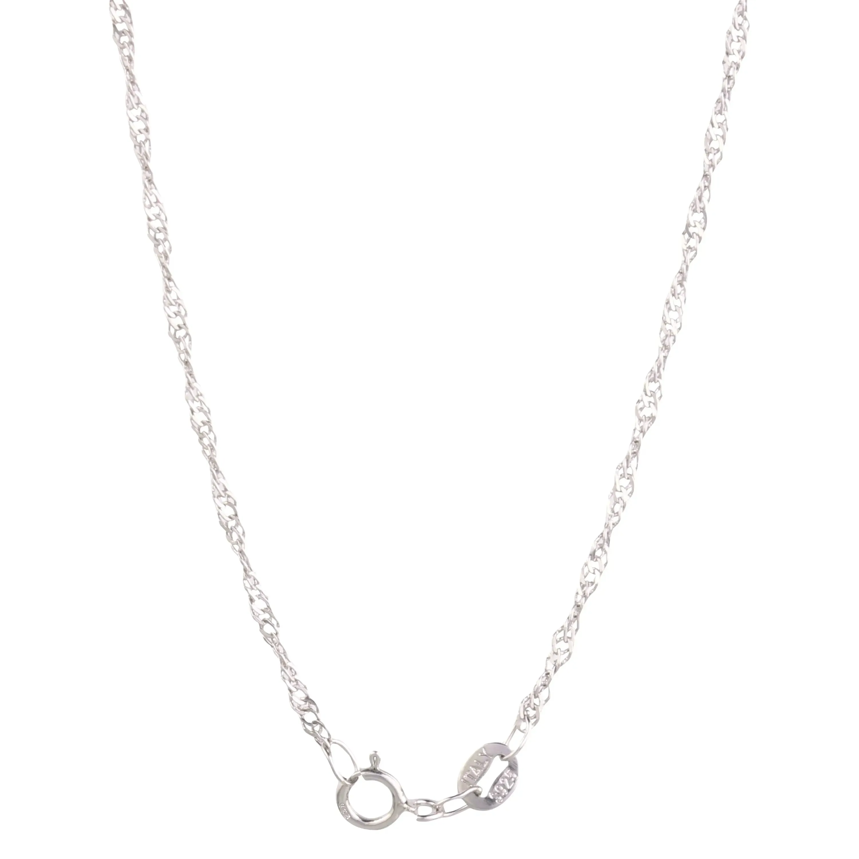 Round Knot Pendant Necklace with Cubic Zirconia