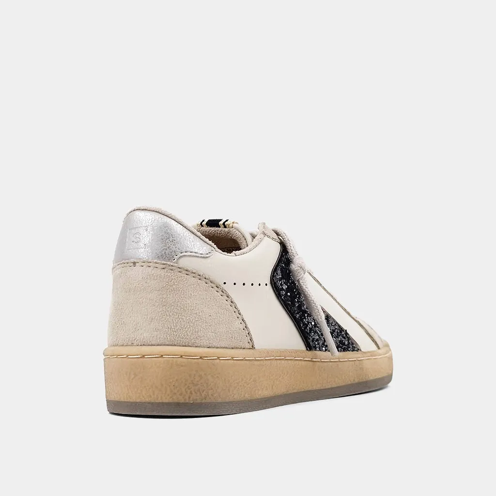 SALMA STEEL GLITTER KIDS SNEAKER
