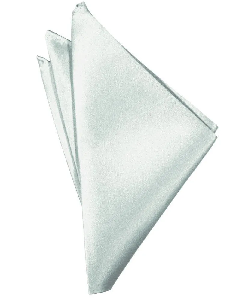 Sea Glass Luxury Satin Pocket Square