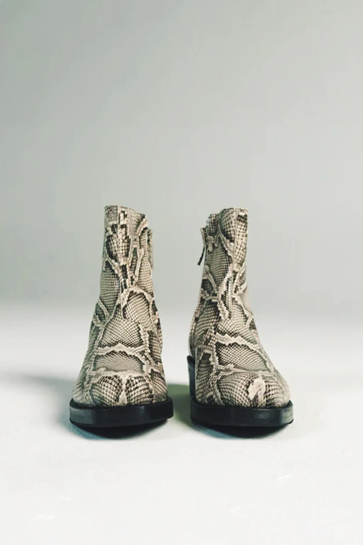SECOND/LAYER | RATTLESNAKE CHARRO BOOTS