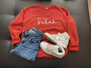 Selah Crewneck - Brick
