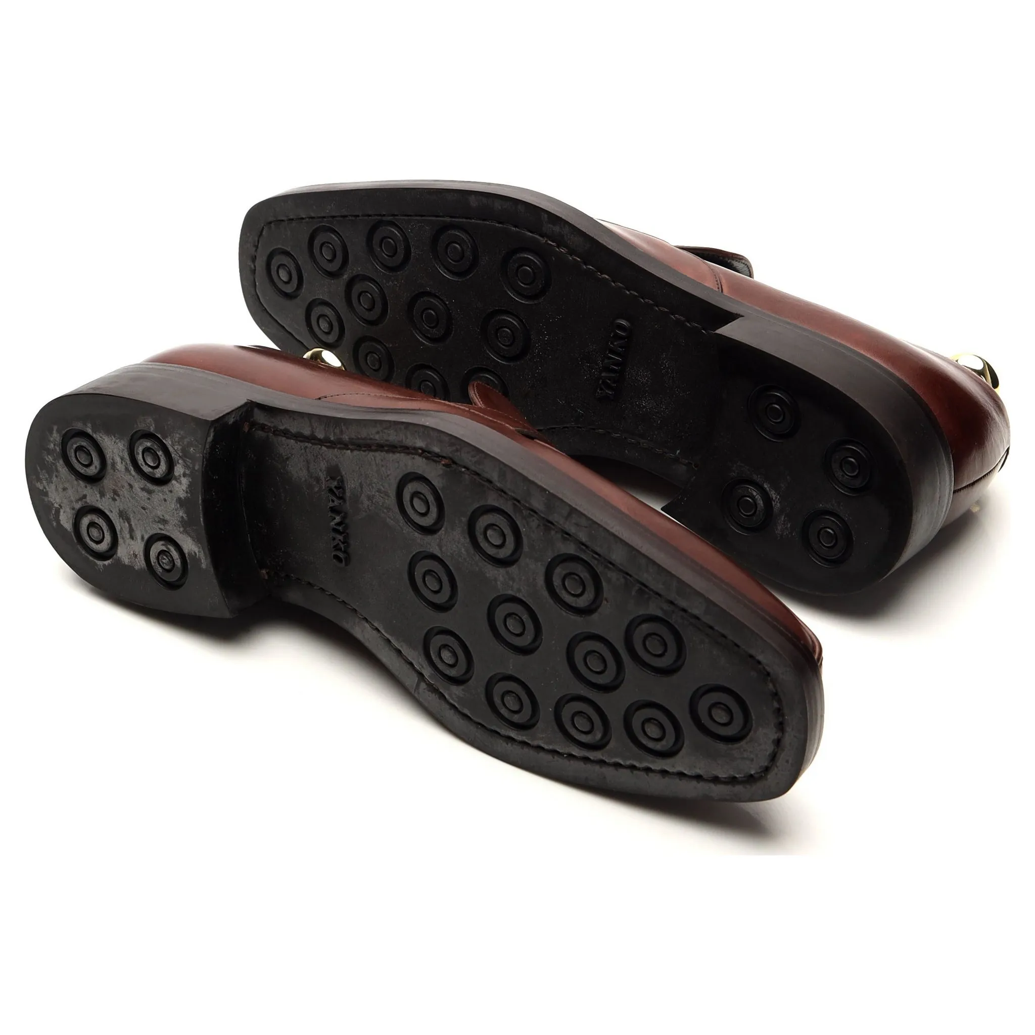 'Seville' Brown Leather Loafers UK 6.5