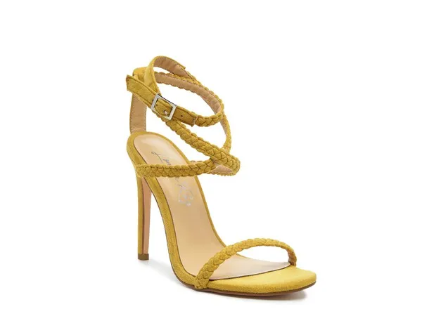 SHERRI SUEDE STILETTO SLING BACK SANDAL