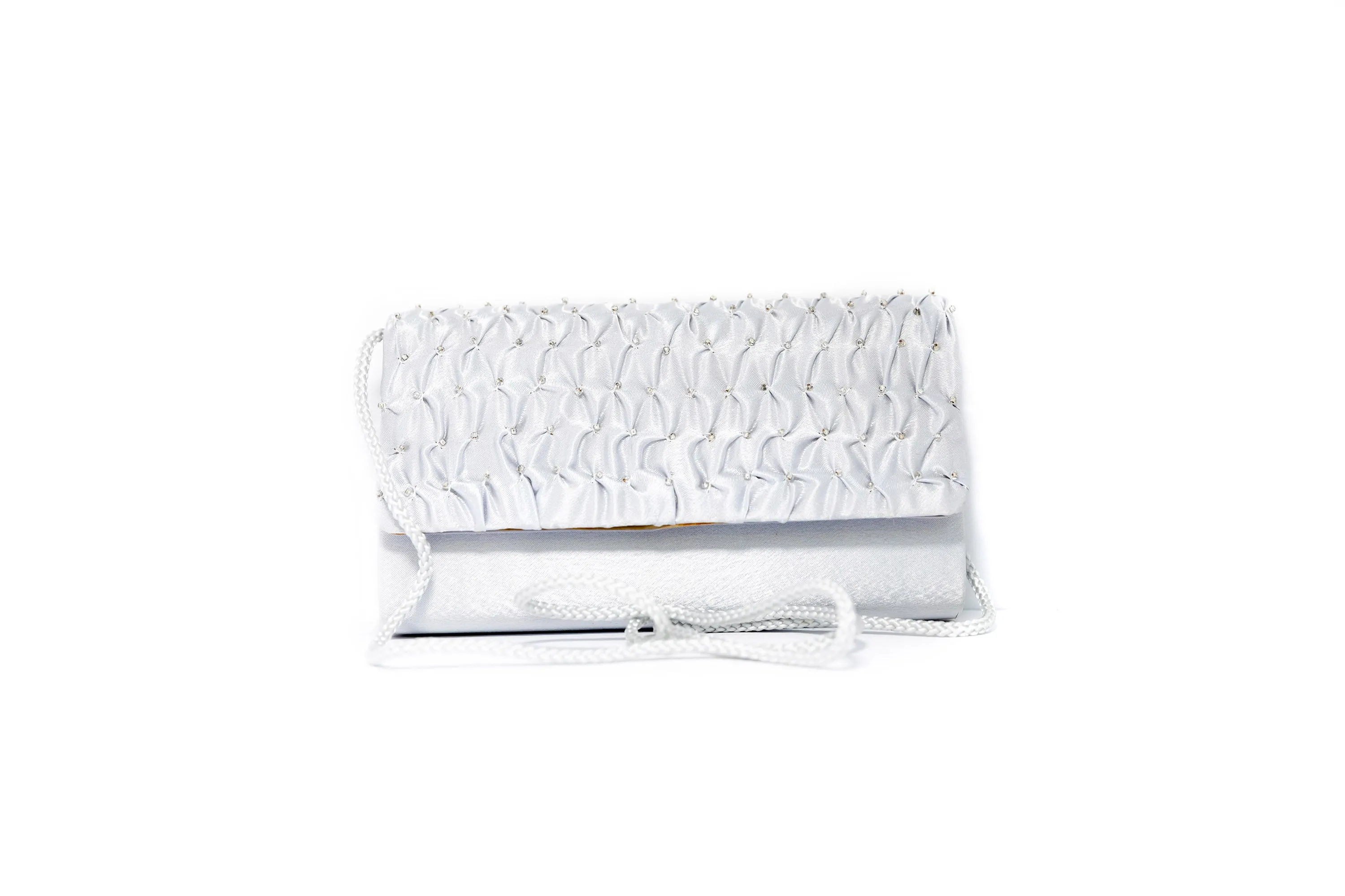 Silver Clutch Purse