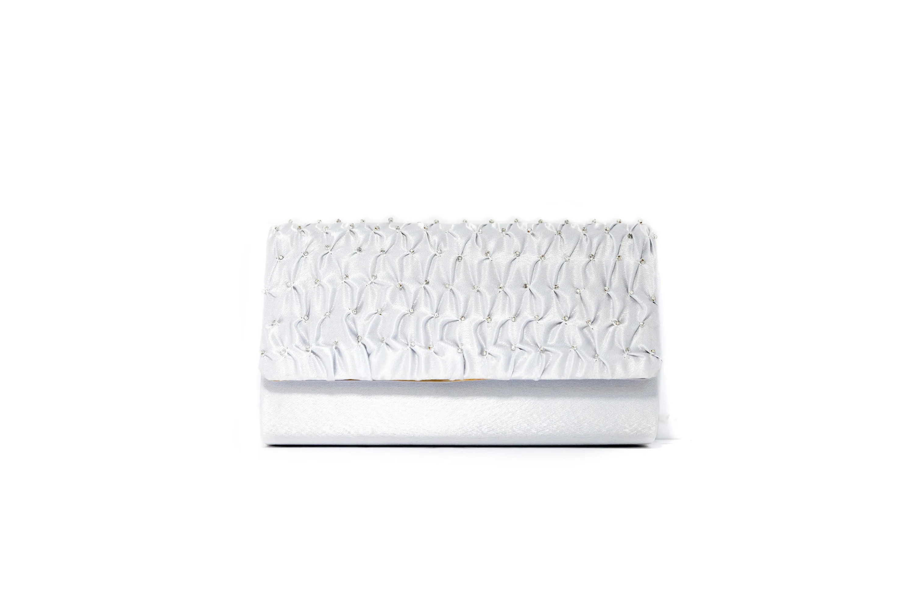 Silver Clutch Purse