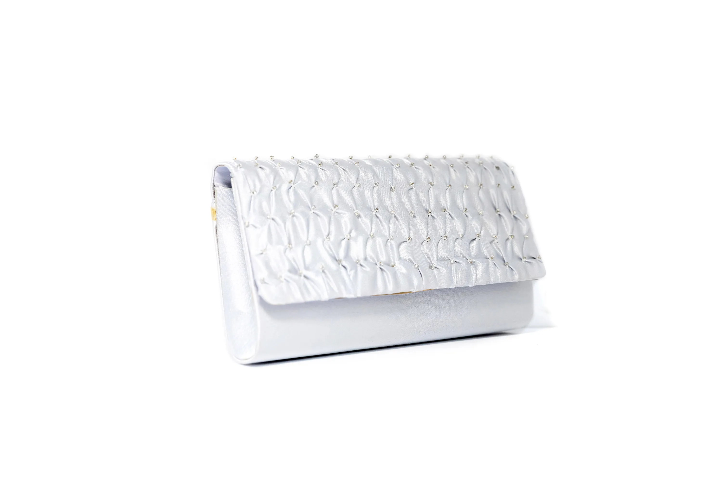Silver Clutch Purse