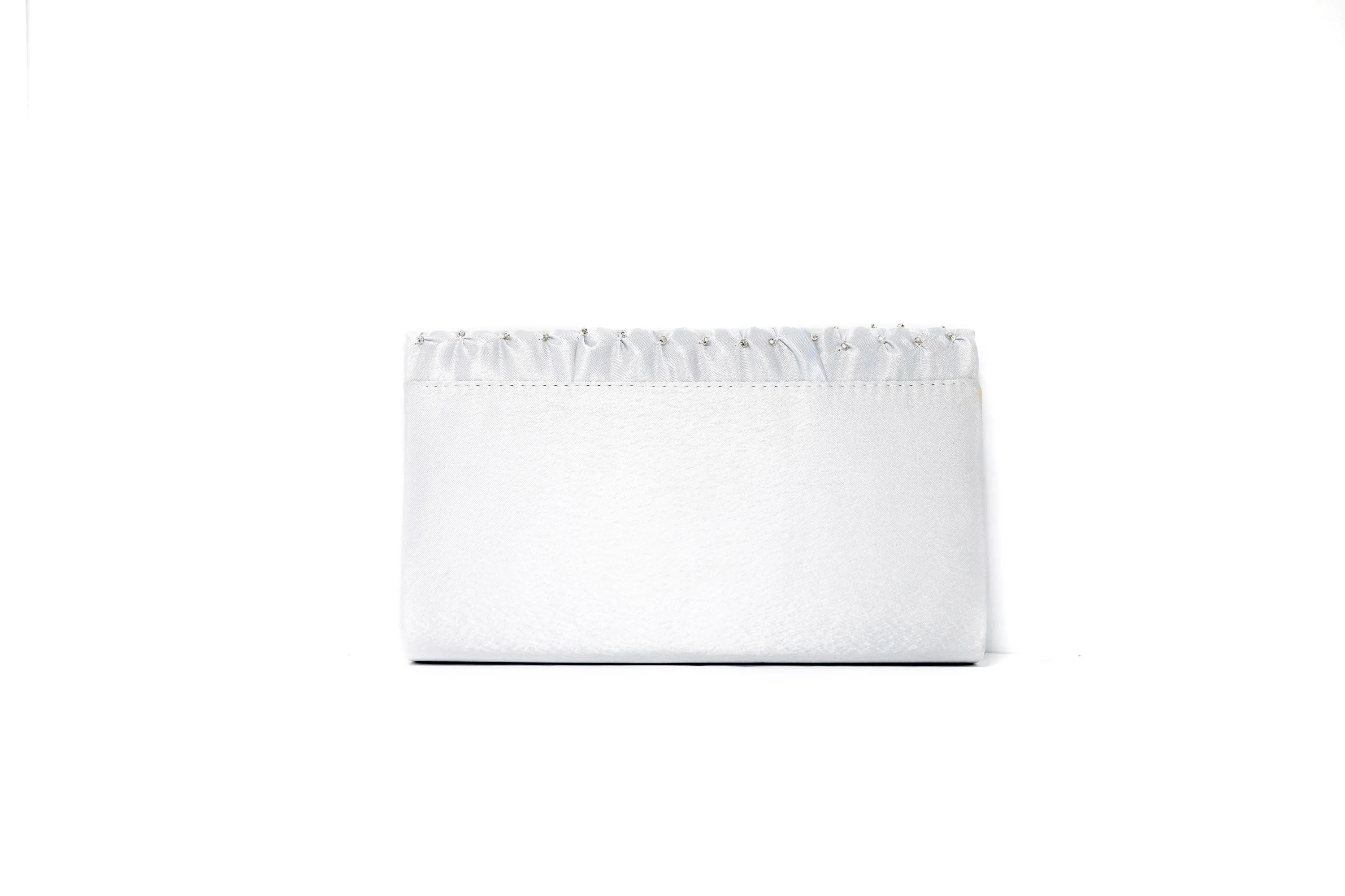 Silver Clutch Purse