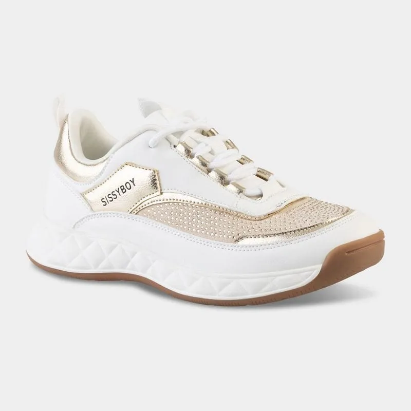 Sissyboy Ladies Sneaker Diamante Trim