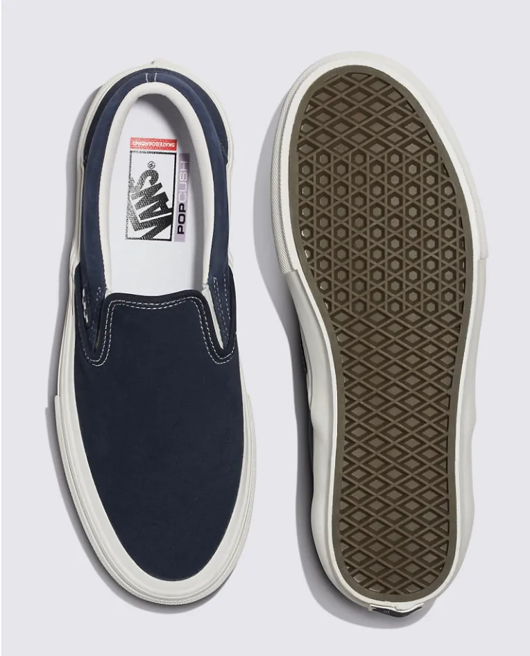 SKATE SLIP-ON - WRAPPED DEEP NAVY/VINTAGE WHITE
