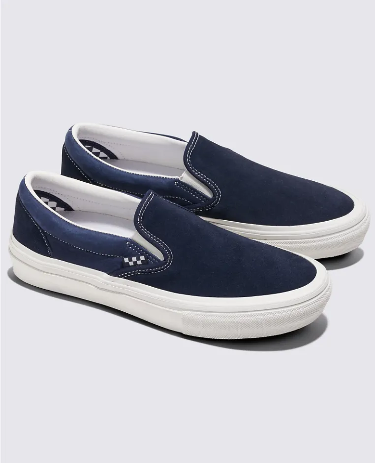 SKATE SLIP-ON - WRAPPED DEEP NAVY/VINTAGE WHITE