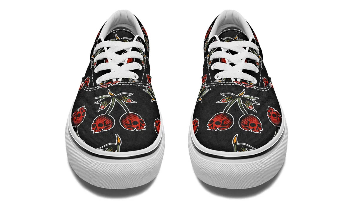Skull Cherries Classic Shoes