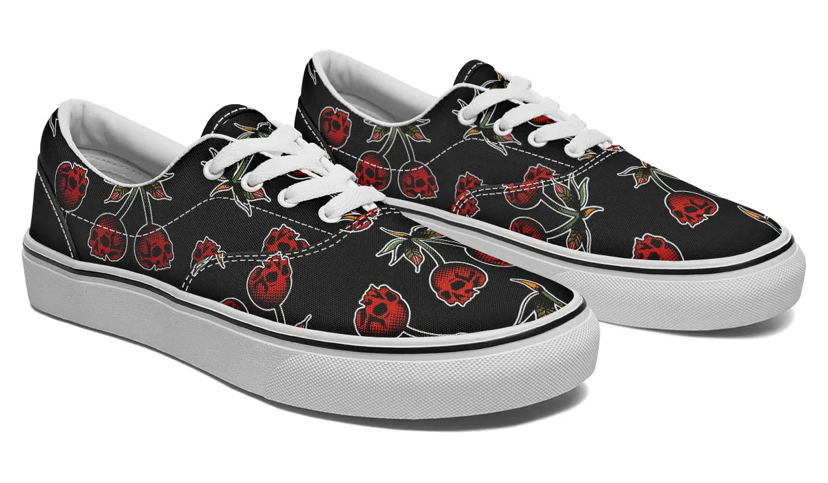 Skull Cherries Classic Shoes