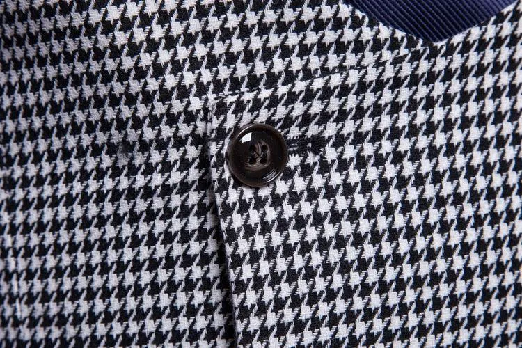 Smart Casual Suit Vest Men Autumn Style U-collar Men's Leisure Waistcoat