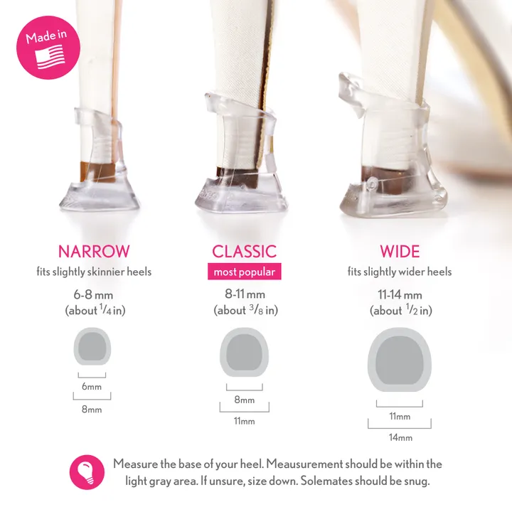 Solemates Clear Heel Protectors