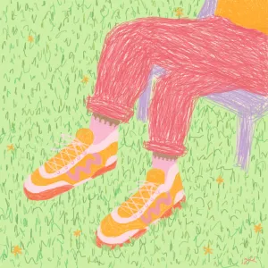 Spring Shoes Poster