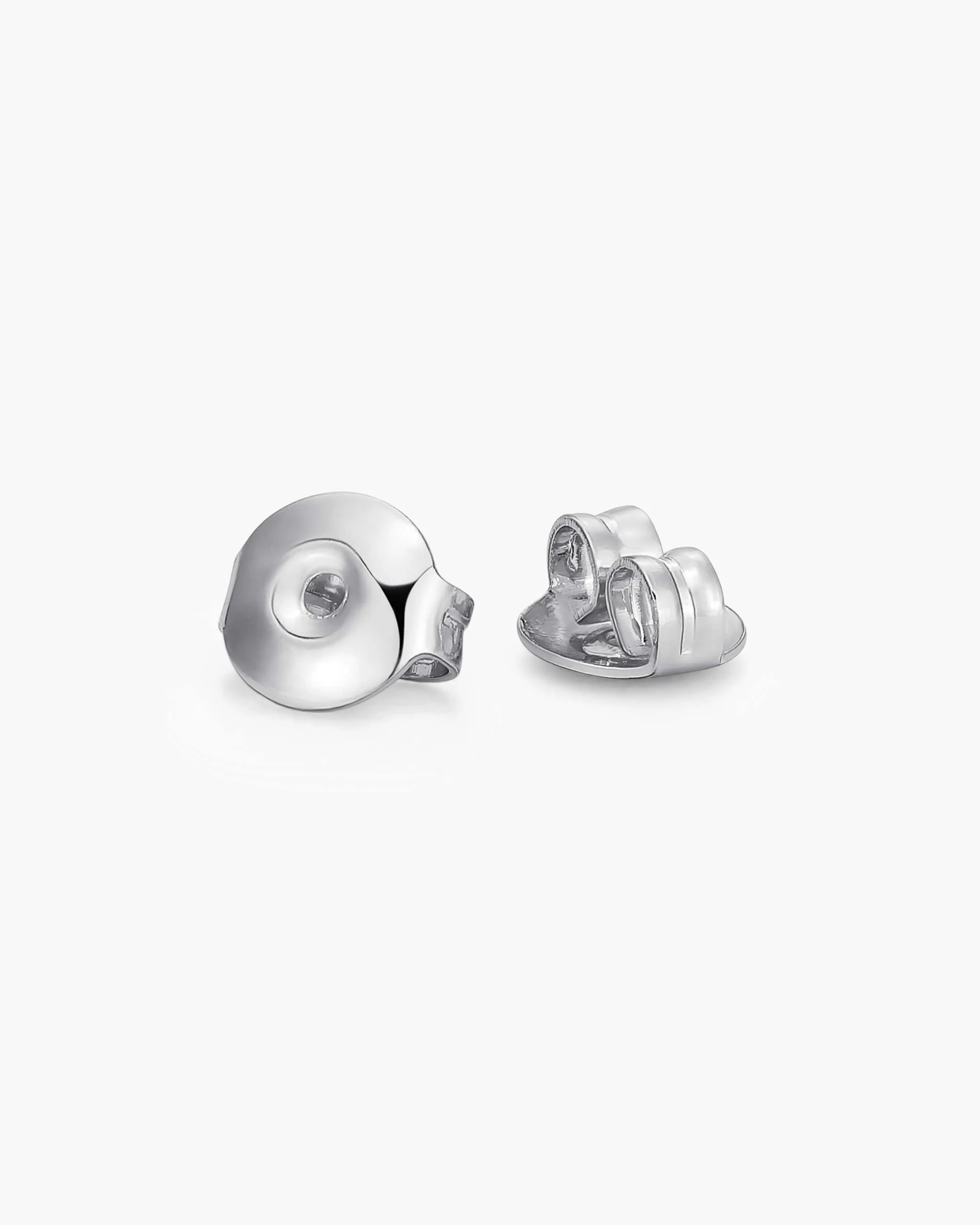 Square Stud Earrings - Silver