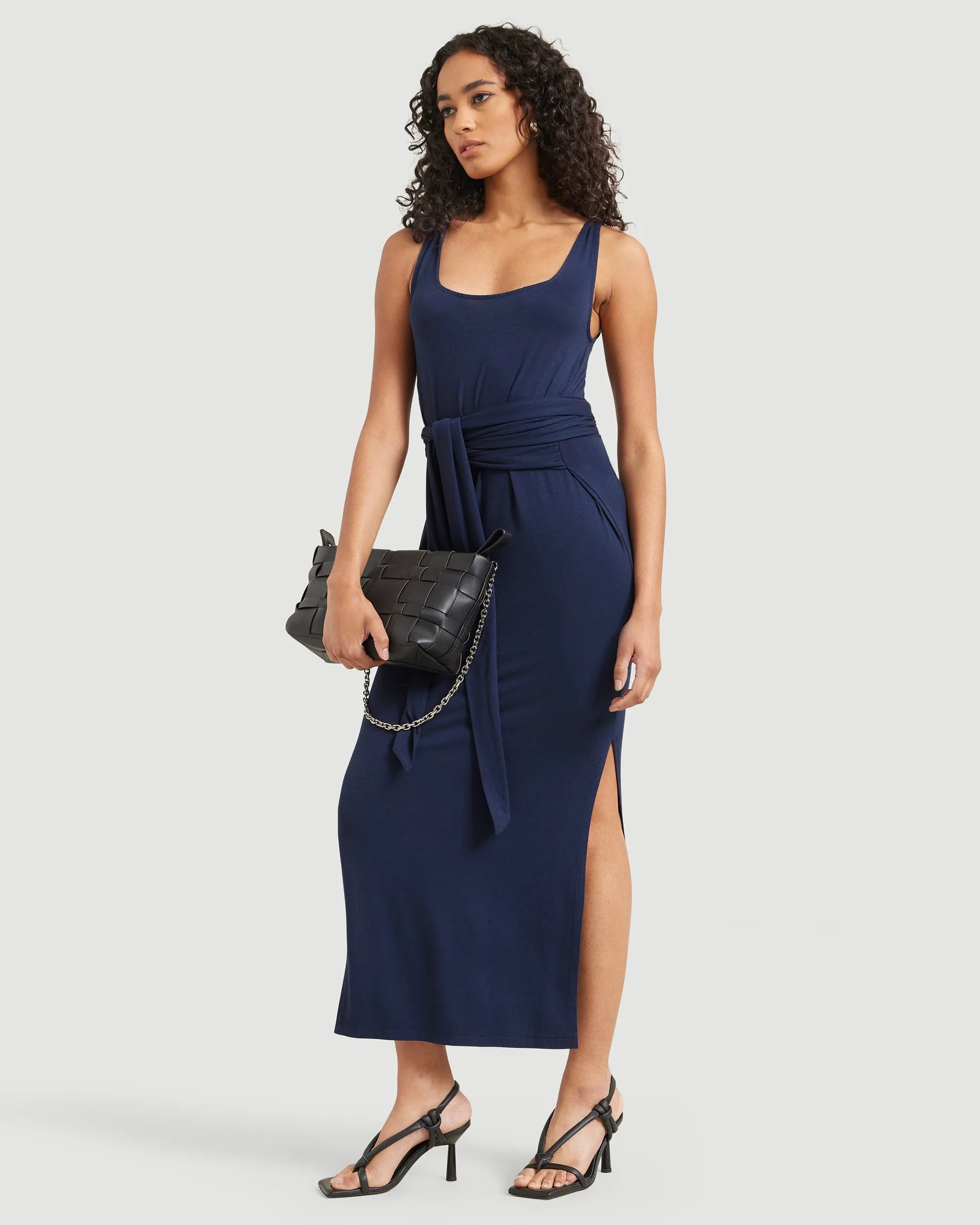 Square Toe Heel Sandal