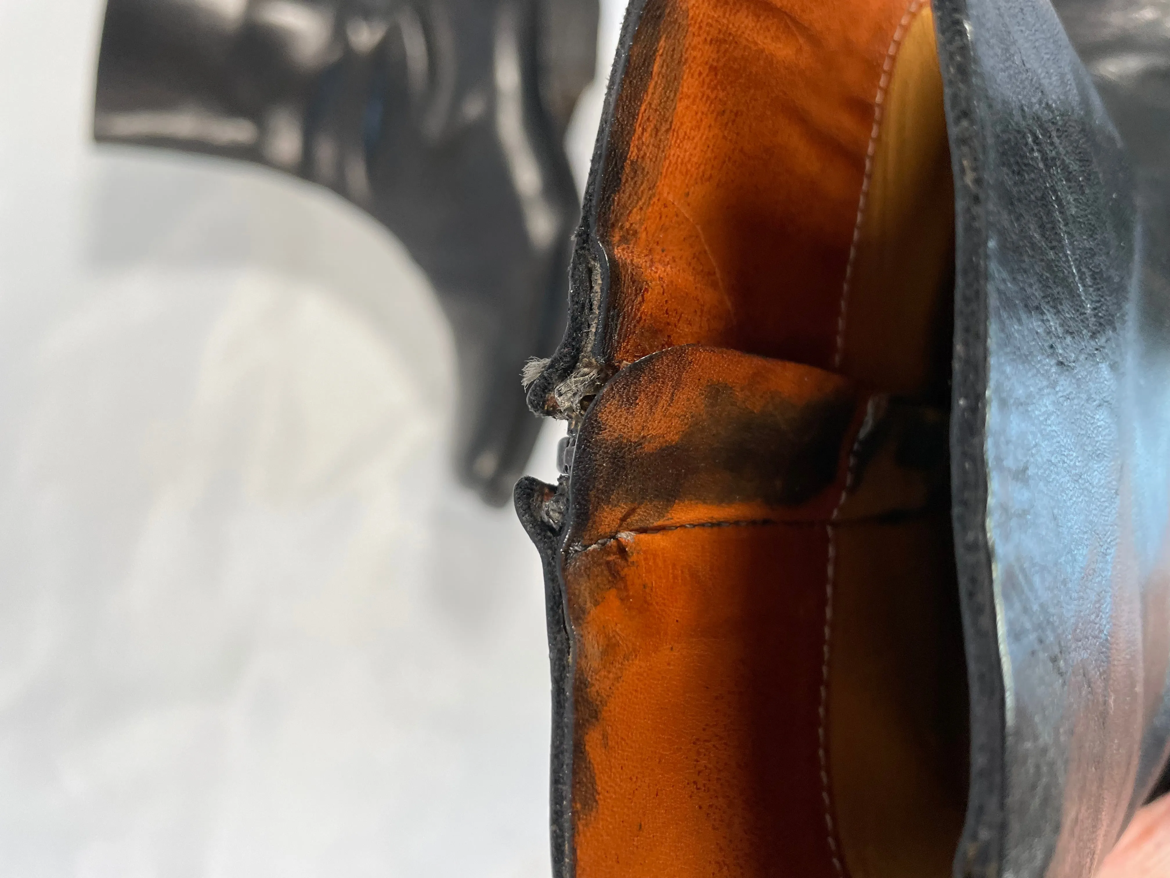 SS2001 Martin Maison Margiela artisanal square toe boots
