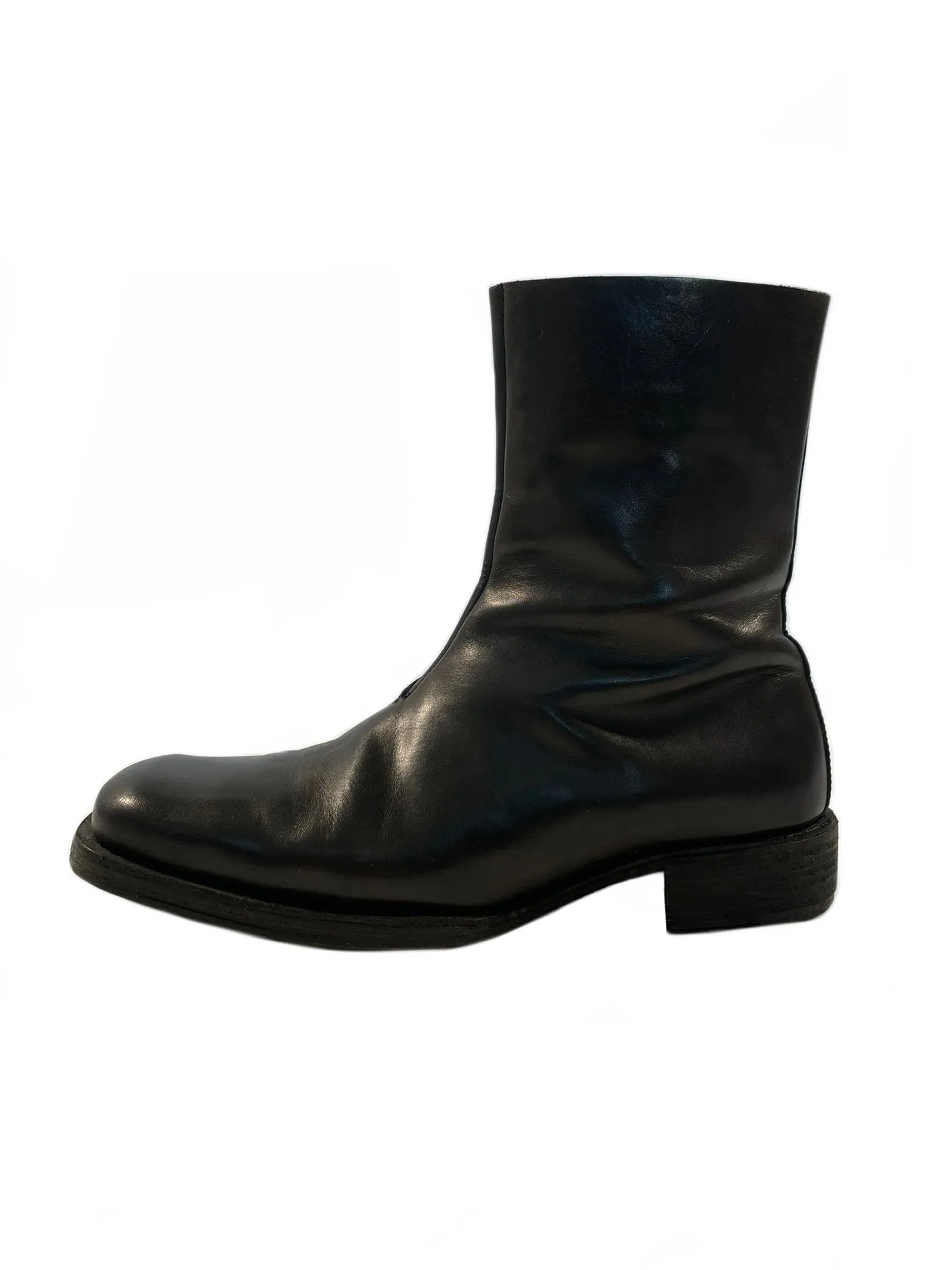 SS2001 Martin Maison Margiela artisanal square toe boots