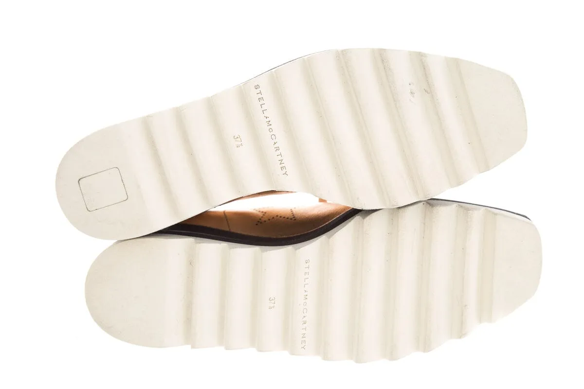Stella McCartney Bronze Laser Cut Star Platforms SZ 37