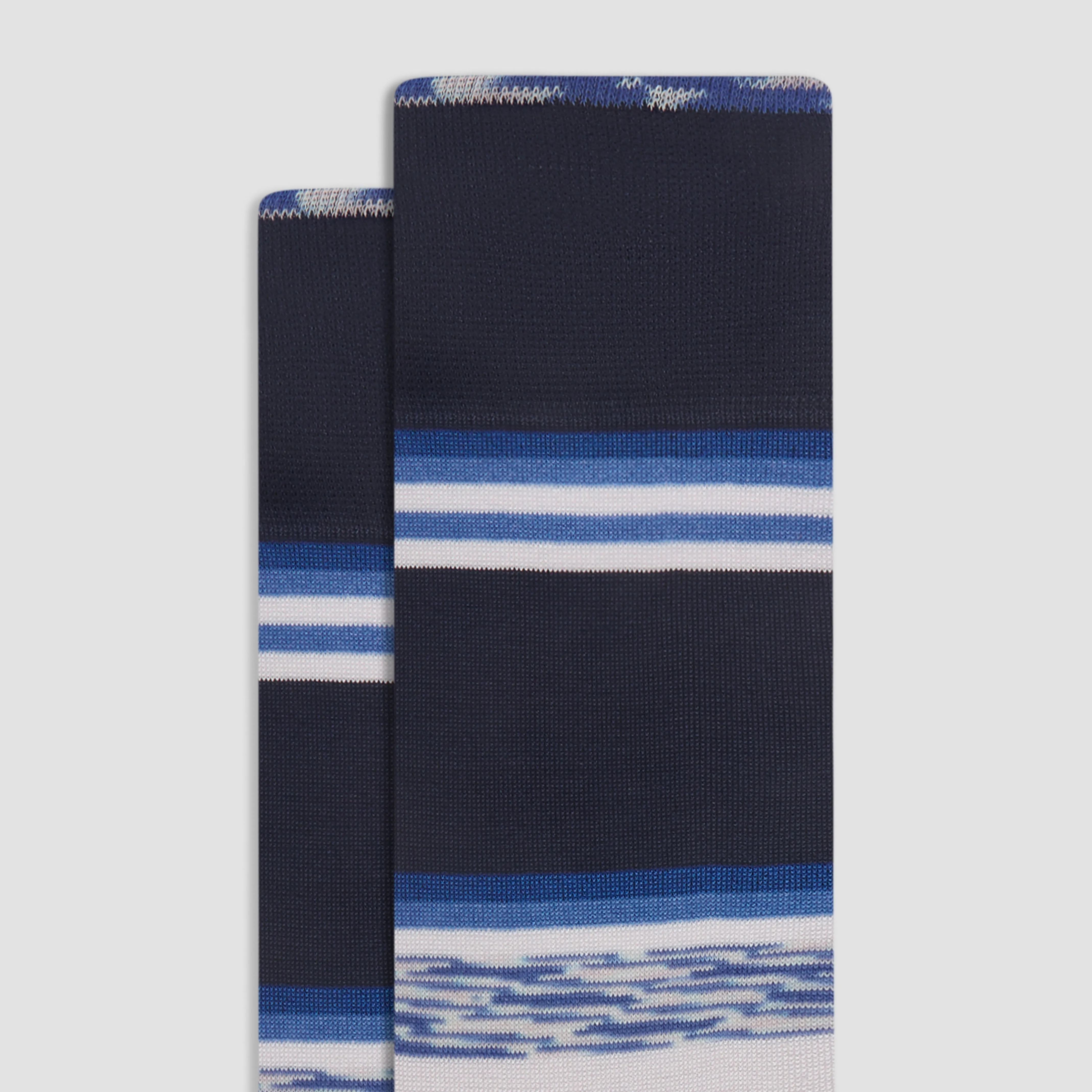 Striped Mid-Calf Socks