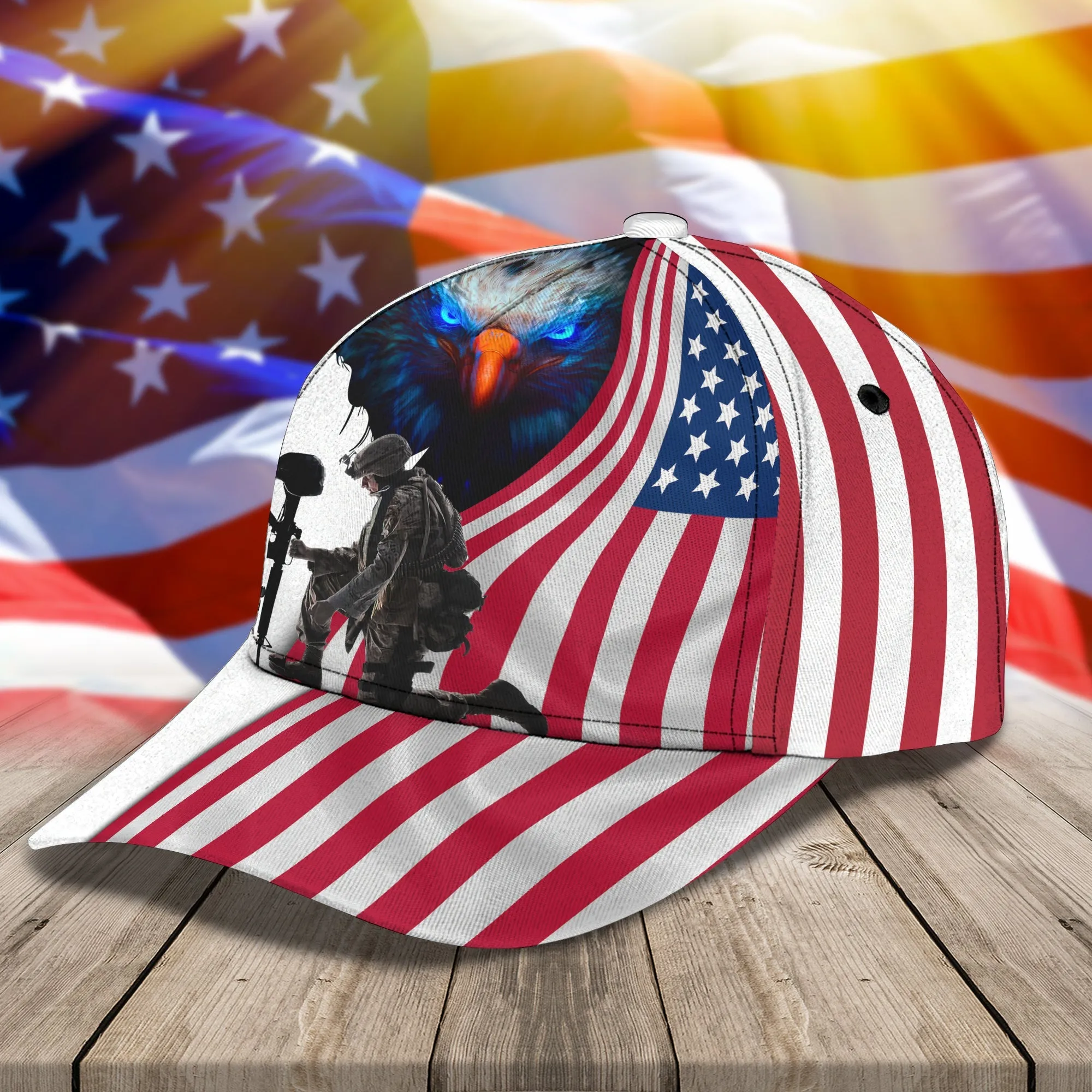 TD96 11 - Personalized Name Cap - VETERAN