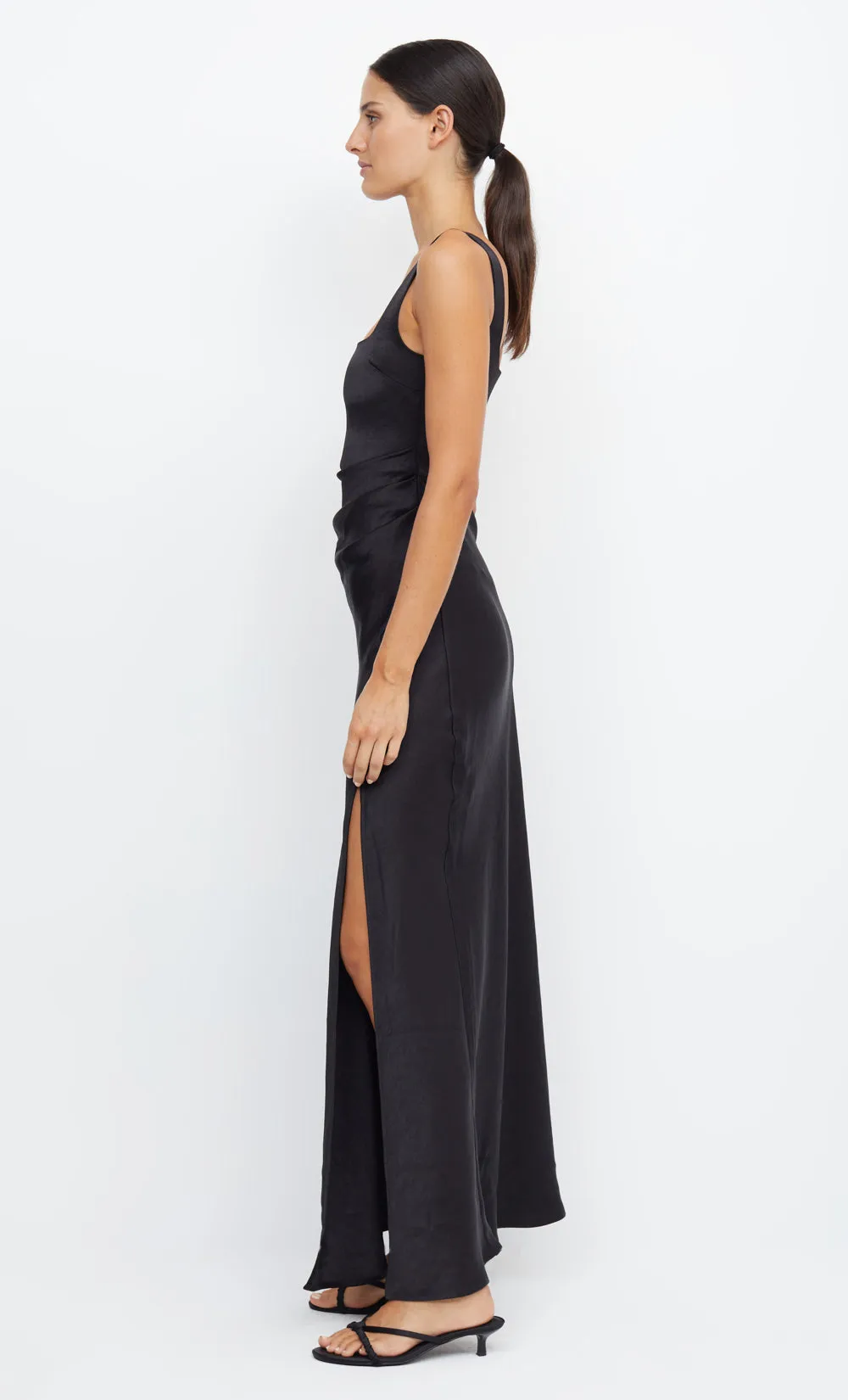 THE DREAMER SQUARE NECK DRESS - BLACK