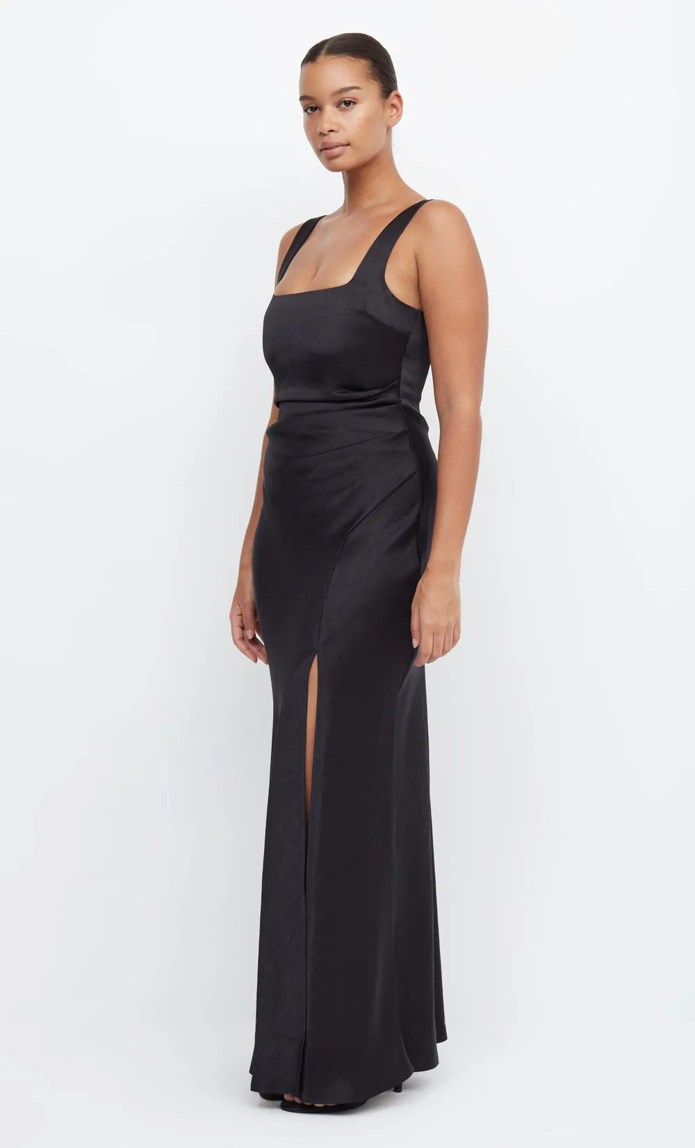 THE DREAMER SQUARE NECK DRESS - BLACK
